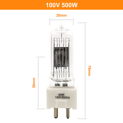100V 500w Kuvars Ampul G22 Mikroskop Lamba Ampulleri Mikroskop Ampul Değiştirme