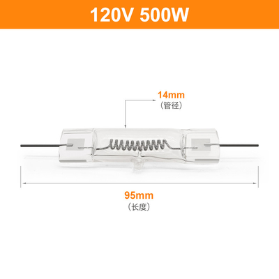Kademeli Çift Uçlu Halojen Ampul 120V 500 Watt Halojen Çalışma Ampul