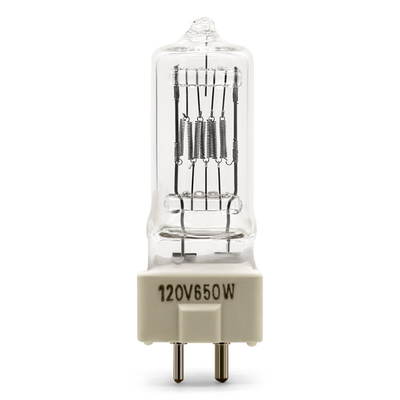 650w 120v Halojen Ampul Kuvars Halojen Yedek Ampul Projektör