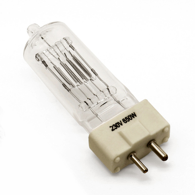 GY9.5 230V 650W Halojen Projektör Lambası AC Reflektör Tiyatro Projektör Ampulü