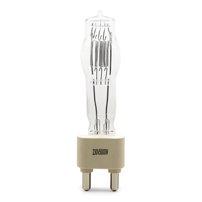 230V 5000W G38 ​​Stüdyo Kuvars Ampul Tekne Halojen Lamba 180mm 125000lm