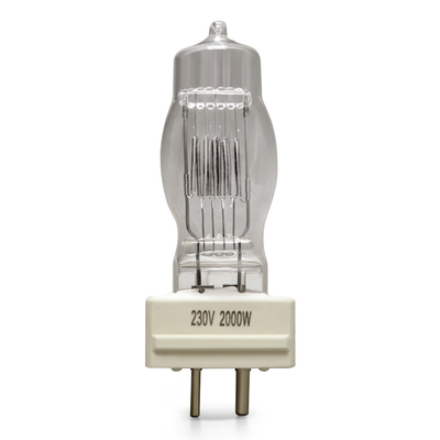 230v 2000w GY16 Halojen Projektör Lambası 400h 3200K Kuvars Ampul