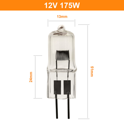 50W 150W 200W 100w Kuvars Halojen Ampul Değiştirme Havaalanı Lambası Akım Kontrollü 6.6A