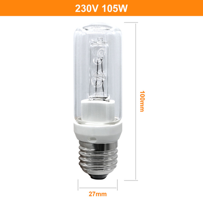 E27 Halojen Ampul 105W 230V Quartz Lamba Ampul 1980lm