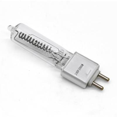 G9.5 240V 1000w Tungsten Halojen Lamba Tek Uçlu Sahne ve Stüdyo Lambası