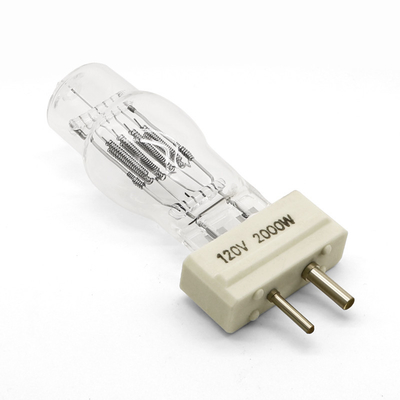 GY16 2000Watt 120V Kuvars Tungsten Halojen Lamba Stüdyo Gemi Projektör Süpürme Işık