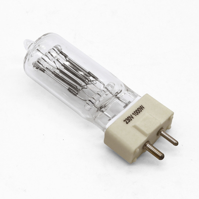 GY9.5 230V 1000W Tek Uçlu Halojen Kuvars Ampuller Tungsten Broadway Sahnesi