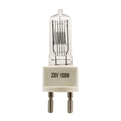 Kırmızı Kızılötesi Halojen Ampul 1000W 230V Quartz Ir Lambası G9.5 25000 Lümen