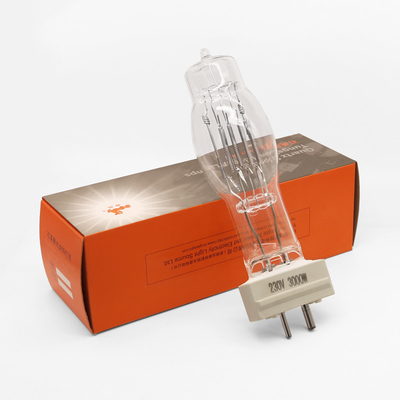 220V 230V 240V 3000w Halojen Lamba Projektör Kanalı G38 Halojen 2 Pinli Ampuller