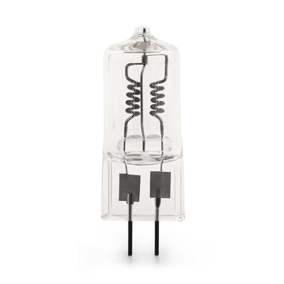 GX6.35 Halojen Ekran Optik Lamba 350W 75V Flaş Ampul Sahne Mikroskopları Işık