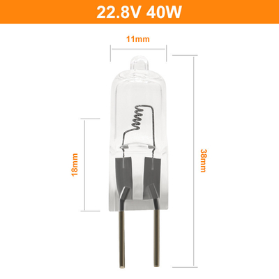 22.8V 40w Halojen Ampul G6.35 Kuvars İyot Lambası OSRAM 64291 XIR Değiştirme