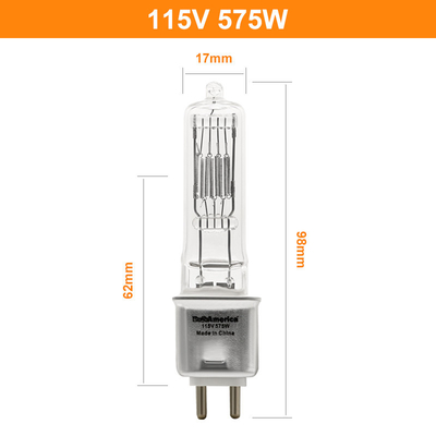 230v 115V 575W G9.5 Bi Pin Halojen Ampul Değiştirme Fotoğrafik
