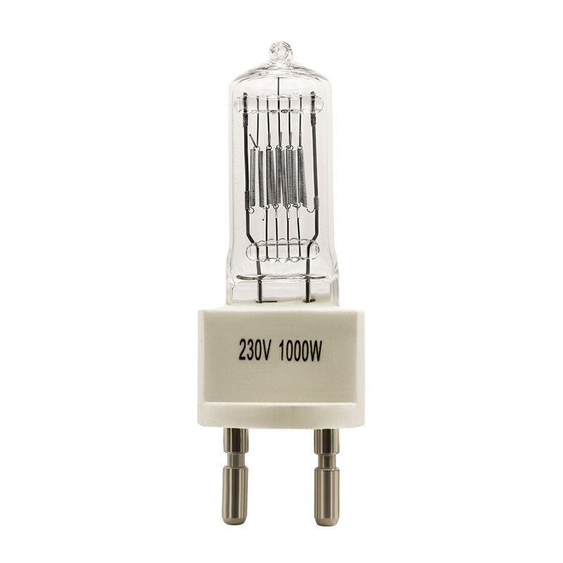 Kırmızı Kızılötesi Halojen Ampul 1000W 230V Quartz Ir Lambası G9.5 25000 Lümen