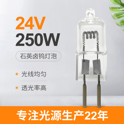 24v 250w Halojen Ampul Led Yedek Boncuk Kristal Lamba Cerrahisi Gölgesiz